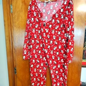 Christmas Penguin Onesie